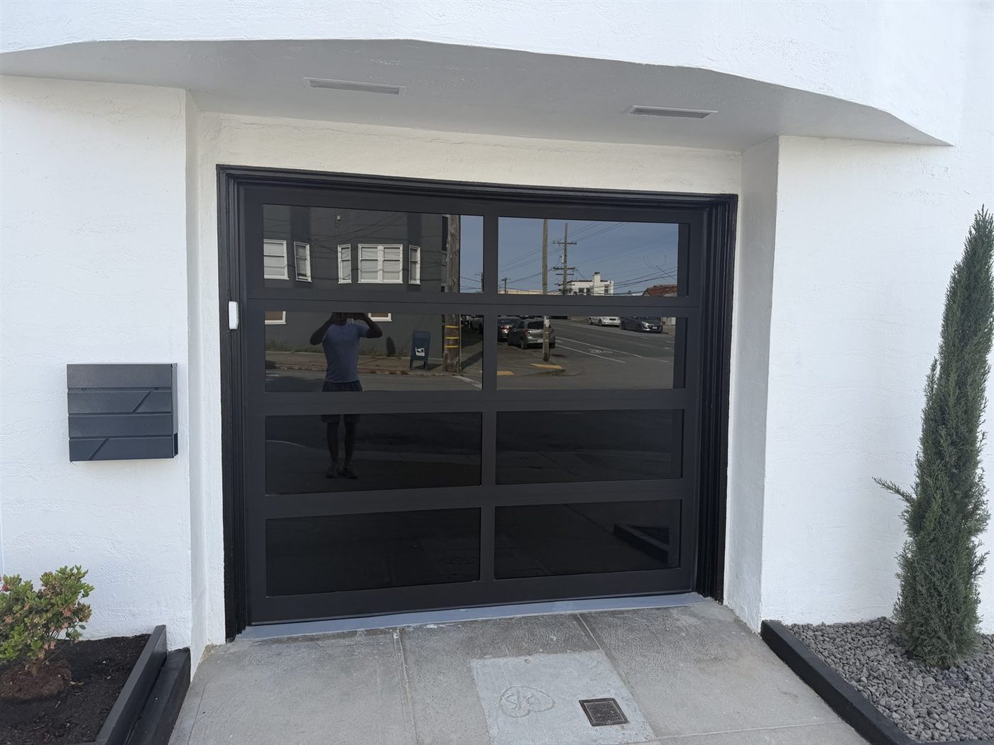Garage door we installed on a Bay Area home